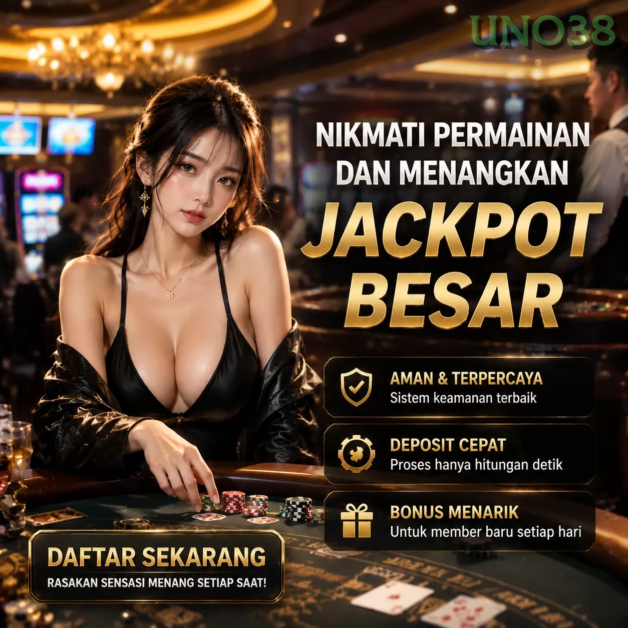 Ikon aplikasi uno38 resmi